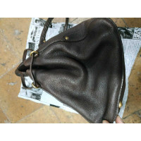Car Shoe Shopper Leather in Brown