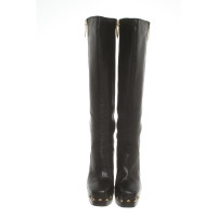 Dsquared2 Boots Leather in Black