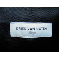 Dries Van Noten Veste/Manteau en Coton en Noir