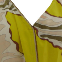 Emilio Pucci Emilio Pucci gele jurk met meerdere rits