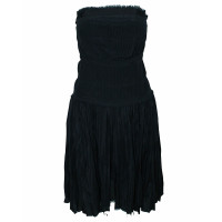 Calvin Klein Kleid aus Seide in Schwarz