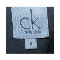 Calvin Klein Vestito in Seta in Nero