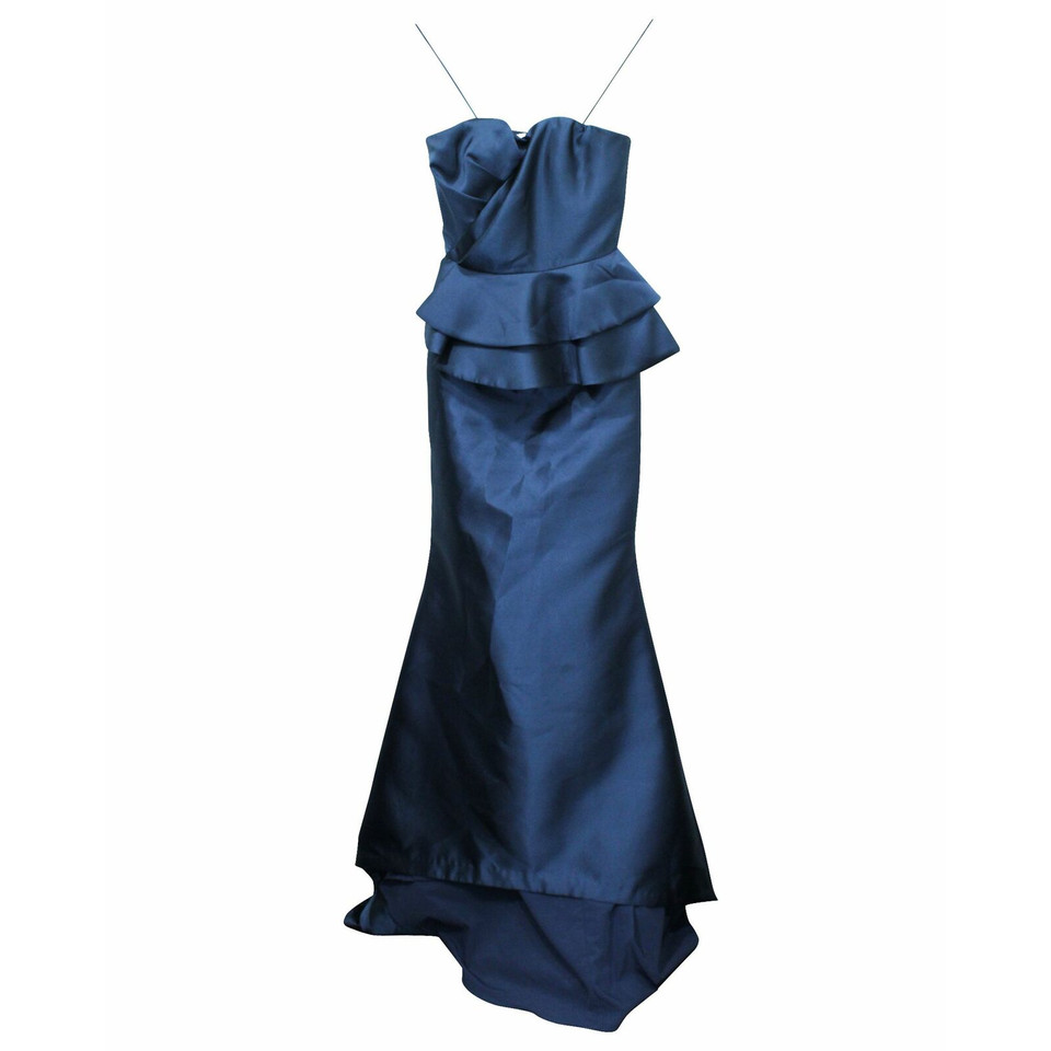 Badgley Mischka Kleid in Blau