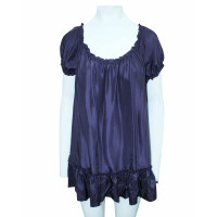 Dkny Kleid aus Seide in Violett