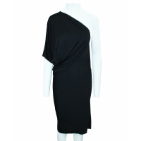 Calvin Klein Kleid aus Seide in Schwarz