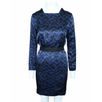 Chloé Kleid aus Seide in Blau