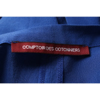 Comptoir Des Cotonniers Top en Soie en Bleu