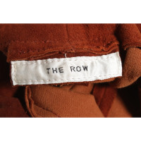 The Row Paire de Pantalon en Cuir en Marron