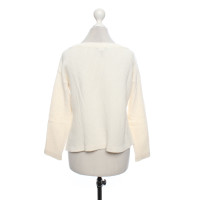 Armani Jeans Strick aus Baumwolle in Creme