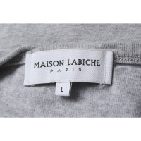 Maison Labiche Oberteil aus Baumwolle in Grau