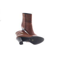 Céline Ankle boots Leather in Brown