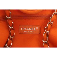 Chanel Deauville Maxi Tote in Oranje