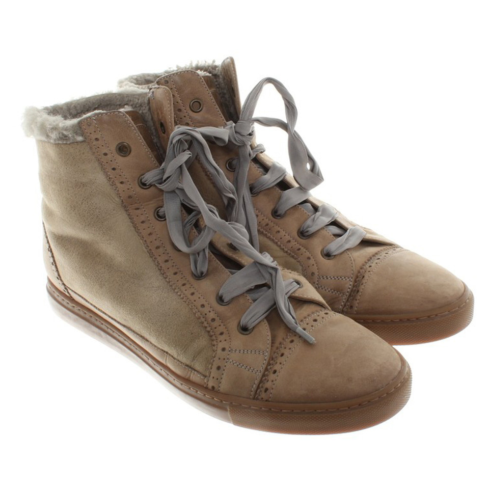 Brunello Cucinelli Lined Sneakers