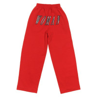 Off White Trousers Cotton in Red