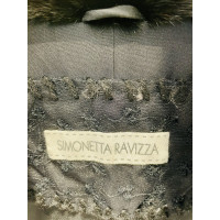 Simonetta Ravizza Vest Fur in Black
