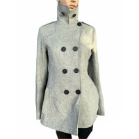 Bruuns Bazaar Jacket/Coat Wool in Grey