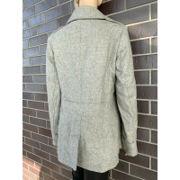 Bruuns Bazaar Jacke/Mantel aus Wolle in Grau