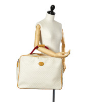 Gucci Reisetasche aus Canvas in Weiß