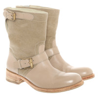 Jil Sander Ankle boots in Beige