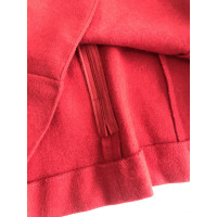Mugler Oberteil aus Wolle in Rot