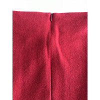 Mugler Oberteil aus Wolle in Rot
