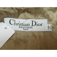 Christian Dior Blazer en Cuir en Doré