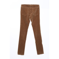 J Brand Paire de Pantalon en Coton en Marron