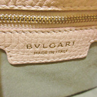 Bulgari Handbag Leather in Pink