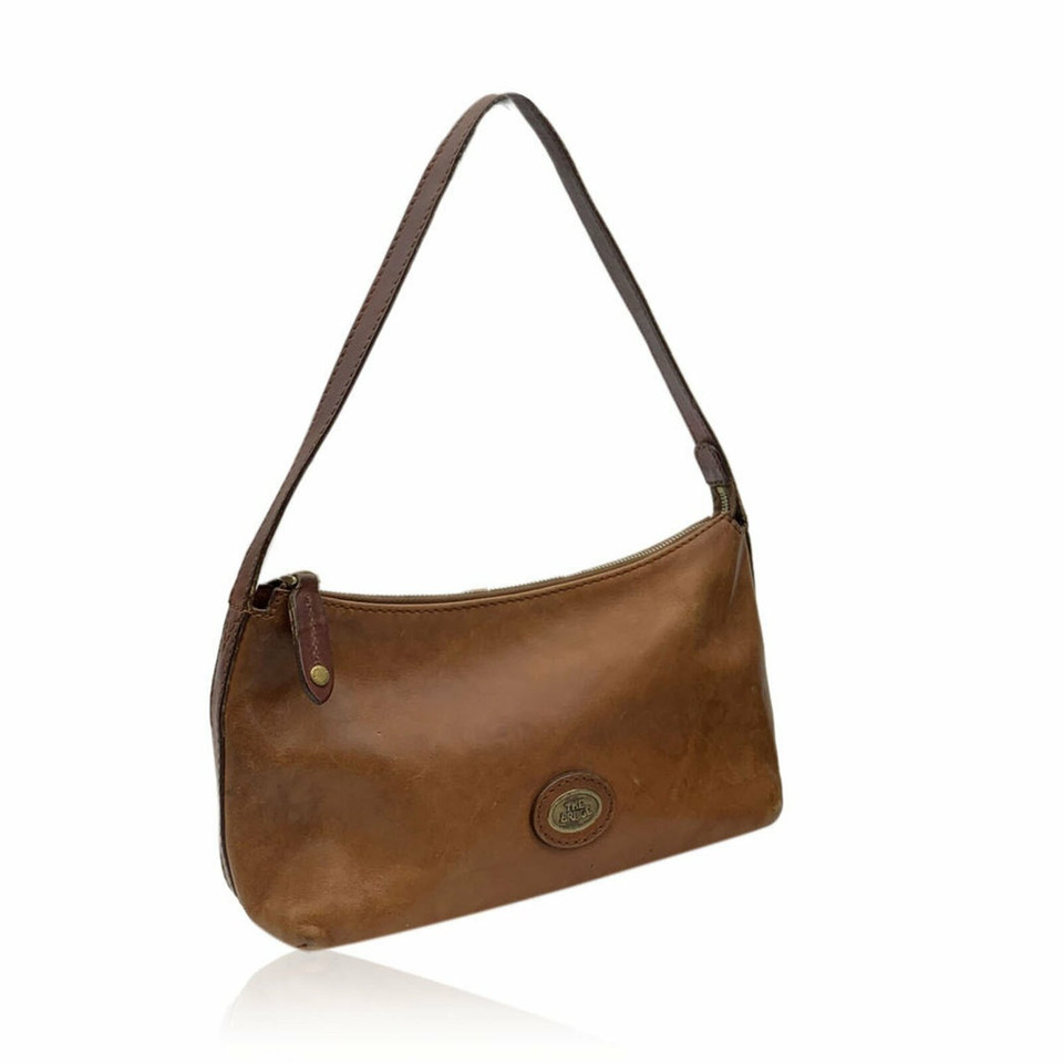 The Bridge Shoulder bag Leather in Brown