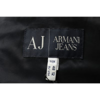 Armani Jeans Blazer in Cotone in Blu
