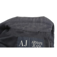 Armani Jeans Blazer in Cotone in Blu