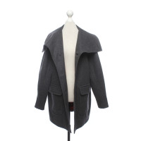 Dsquared2 Jacke/Mantel aus Wolle in Grau