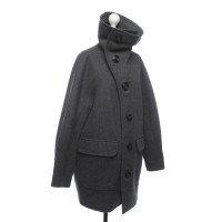Dsquared2 Jacke/Mantel aus Wolle in Grau