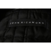 Richmond Jacke/Mantel aus Leder in Schwarz