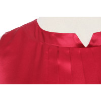 St. Emile Kleid aus Seide in Rot
