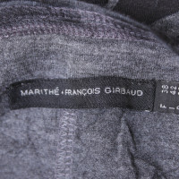 Marithé Et Francois Girbaud Gonna con zip in grigio / nero