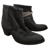 Elena Iachi Ankle boots Leather in Black