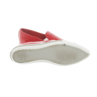 Miu Miu Slippers/Ballerinas Patent leather in Red