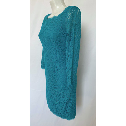 Diane Von Furstenberg Dress Viscose in Turquoise