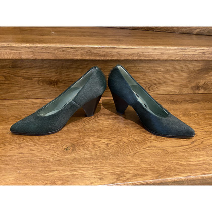 Paola D'arcano Pumps/Peeptoes Leather in Green