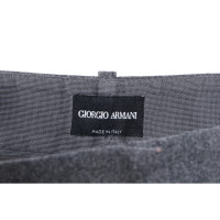 Giorgio Armani Trousers Wool in Grey