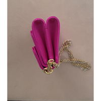 Dolce & Gabbana Crystal Studs Bag Viscose in Roze