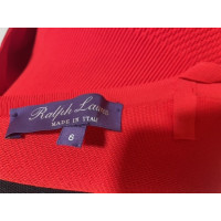 Ralph Lauren Purple Label Kleid aus Viskose in Rot