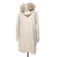 Peuterey Giacca/Cappotto in Lana in Crema