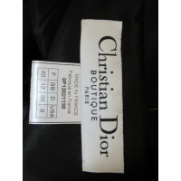 Christian Dior Oberteil aus Viskose in Schwarz