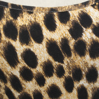 Roberto Cavalli Jersey dress with leopard pattern