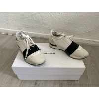 Balenciaga Chaussures de sport en Daim en Blanc