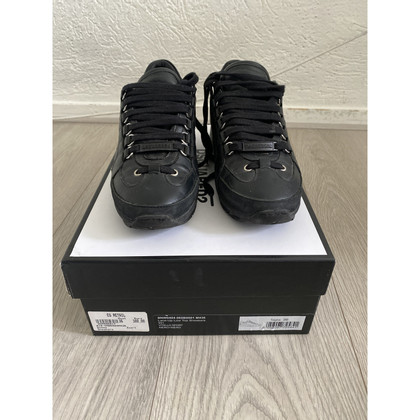 Dsquared2 Sneakers aus Leder in Schwarz