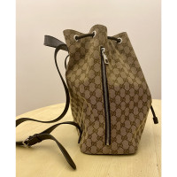 Gucci Backpack Canvas in Brown