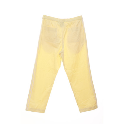 Adidas Trousers Cotton in Yellow
